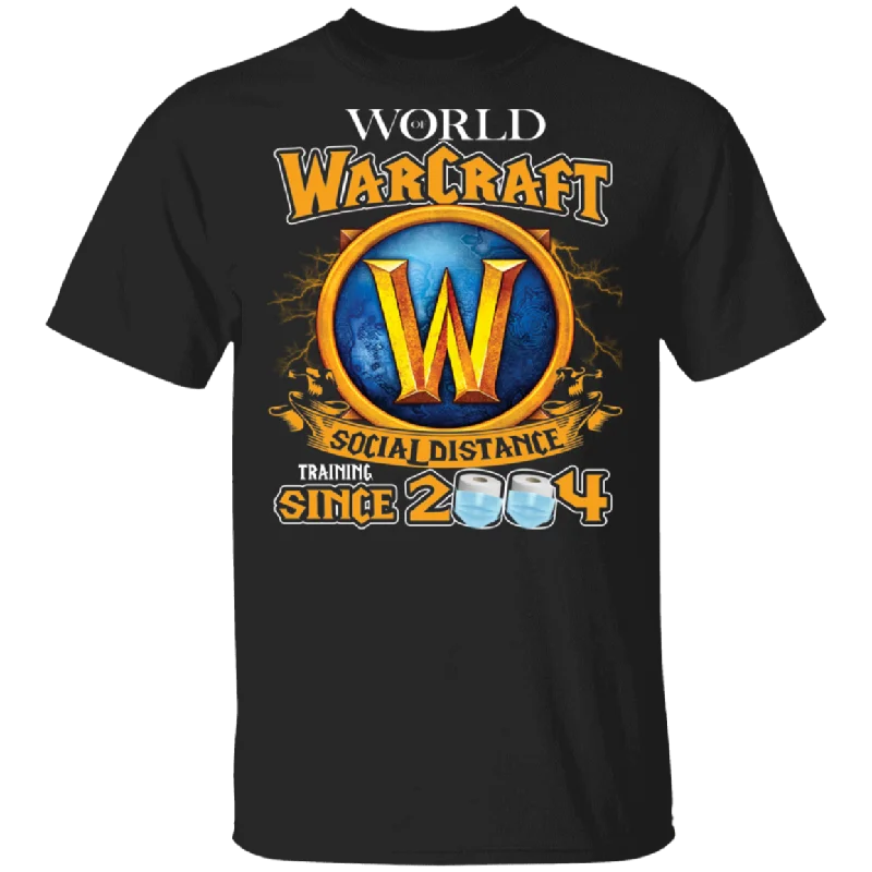 World Of Warcraft Social Distance Training Since 2004 Funny World Of Warcraft Shirt Matching Gamer Video Game Lover Player Gifts T-Shirt Thin T-Shirt Open Front Quick Dry World Of Warcraft Social Distance Training Since 2004 Funny World Of Warcraft Shirt Matching Gamer Video Game Lover Player Gifts T-Shirt Thin T-Shirt Open Front Quick Dry