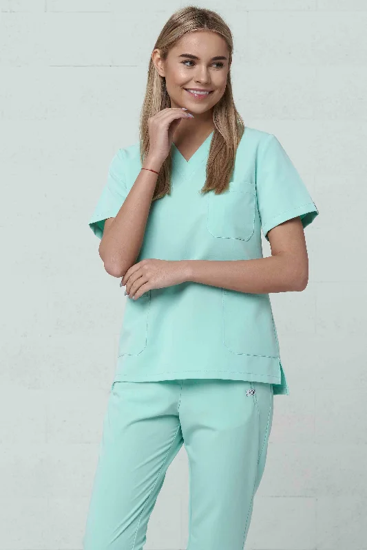 Mint / XXS / 65% Polyester 32% Rayon 3% Elastane