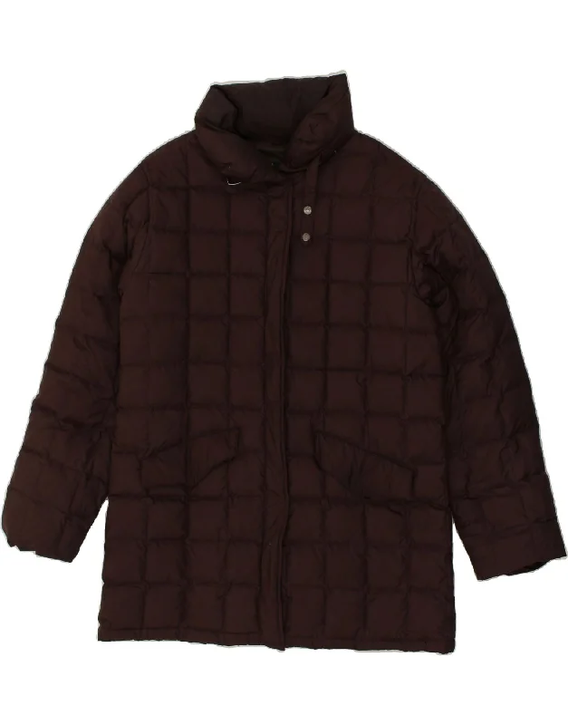 CIESSE PIUMINI Womens Padded Coat IT 52 2XL Burgundy Polyester