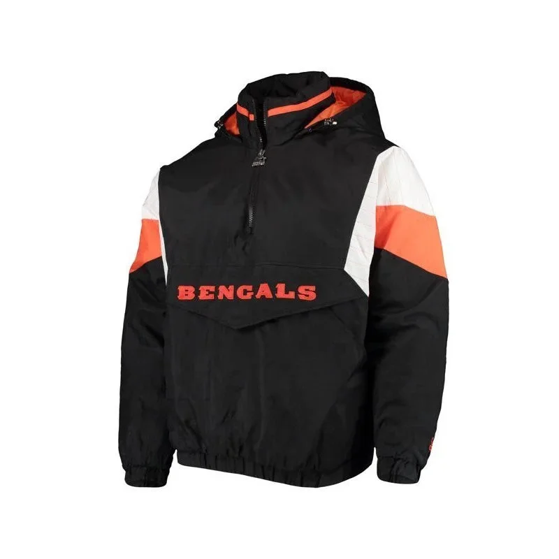 Cincinnati Bengals Starter Black Jacket For Men