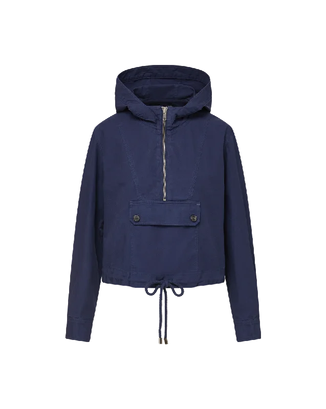 Kaeli Twill Half-Zip Anorak