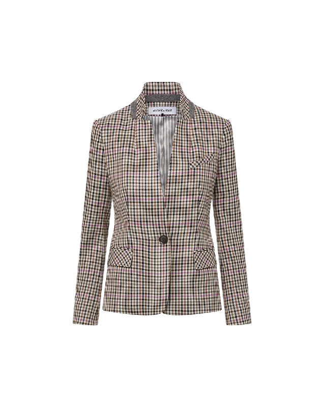 Katie Plaid Dickey Jacket