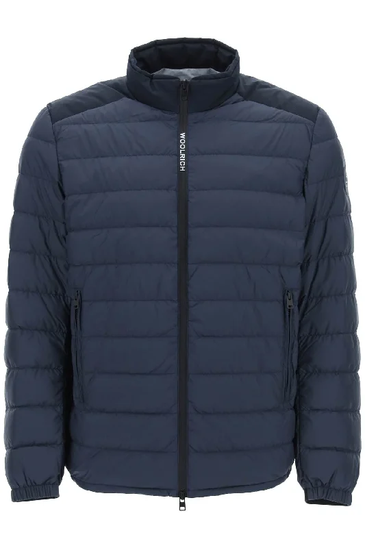 bering lightweight down jacket CFWOOU0697 MRUT2635 MELTON BLUE