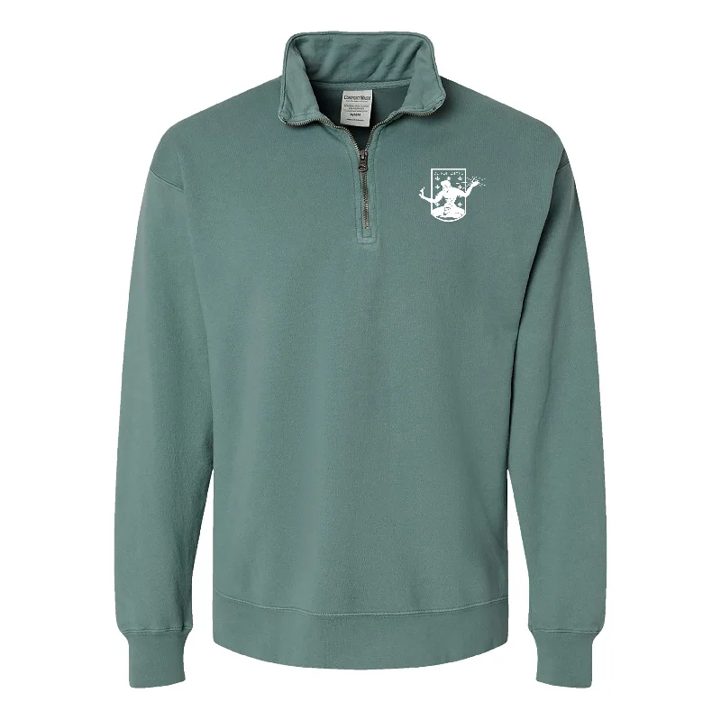 DCFC 1/4 Zip Fleece Pullover- Cyprus