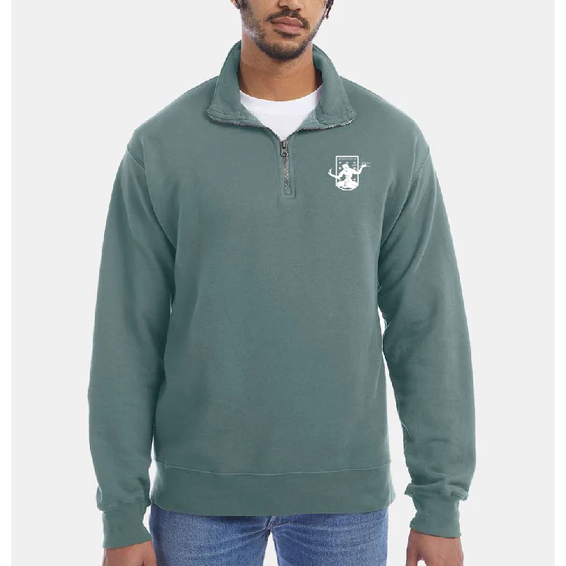 DCFC 1/4 Zip Fleece Pullover- Cyprus