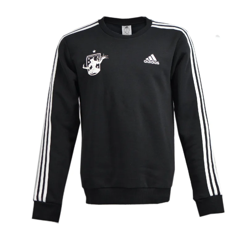 DCFC Adidas Essential Crest Crew Neck- Black