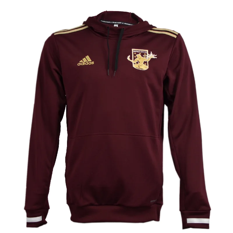 DCFC adidas Men's Hoodie - Maroon / Gold