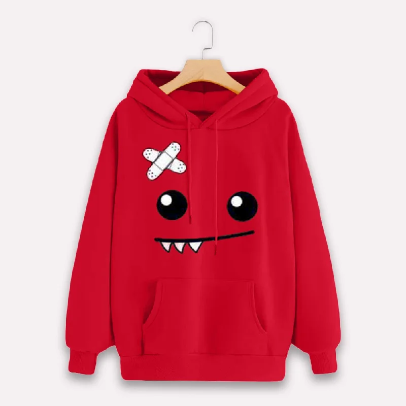 Emoji printed hoodie