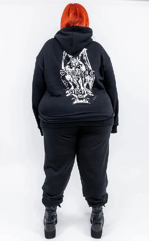 Grotesque Pullover Hoodie | Plus Size