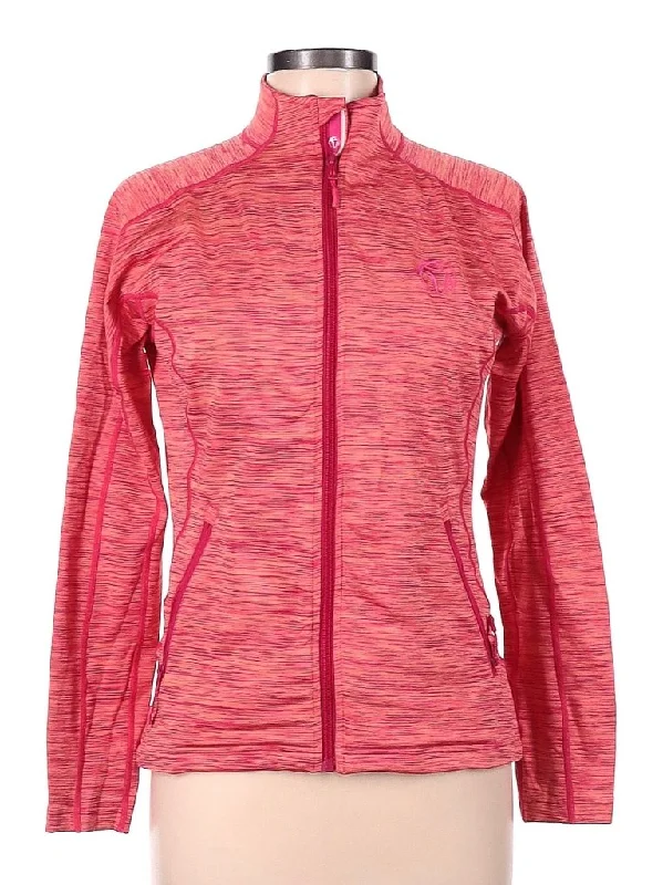 Levelwear Women's Pink & Orange Heather Full-Zip Golf Jacket Size M