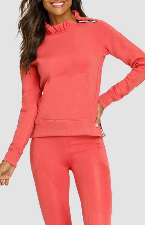 New Tail Activewear Condoleezza Pullover - Cherry Rose