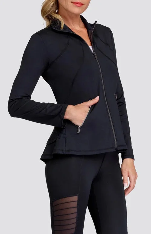 New Tail Activewear Rachel Jacket - Onyx MSP$82