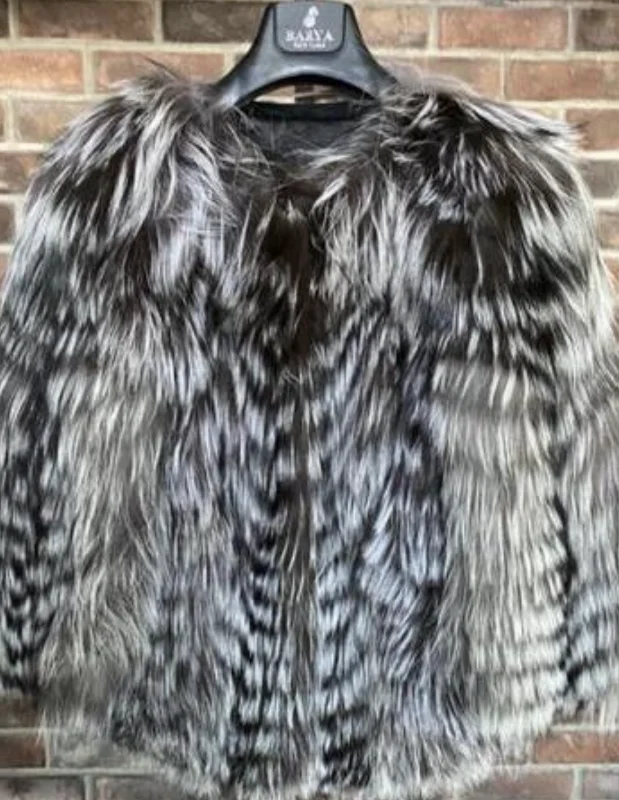 Woman's Argentinian Silver Fox Fur Coat