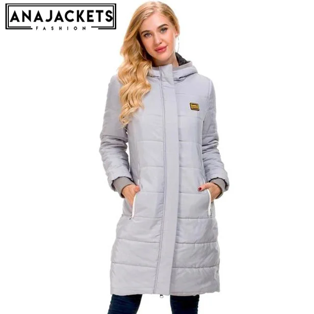 Winter  Women Long Coat Jacket