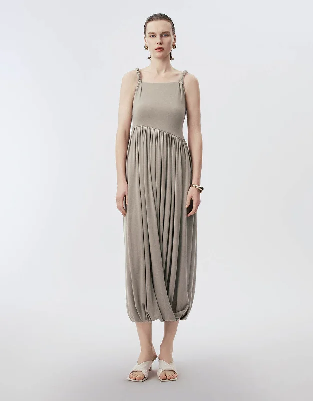 Sleeveless Straight Dress