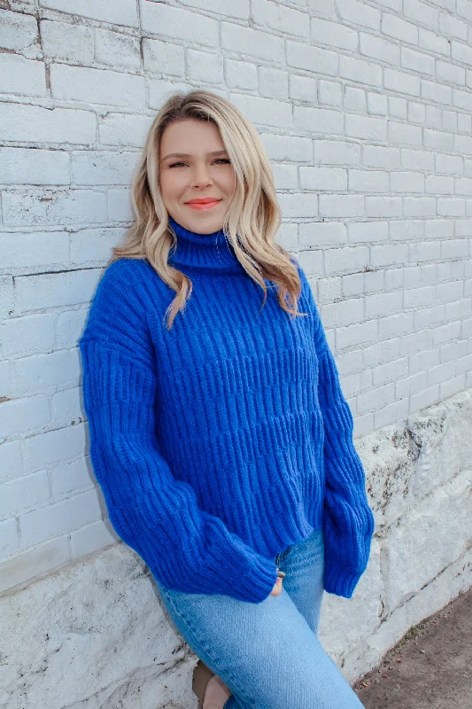 Sterling Sweater in Royal Blue