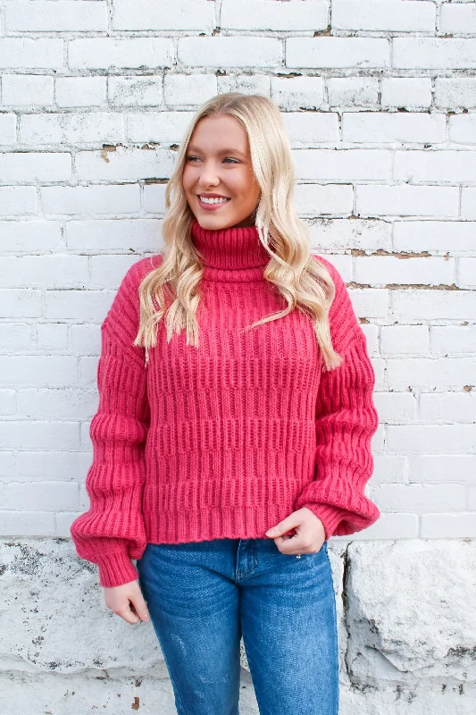 Sterling Sweater in Magenta