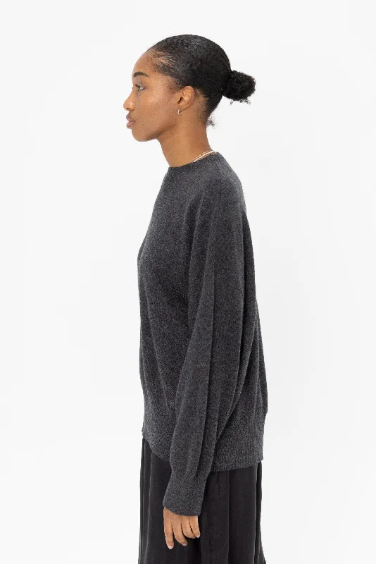 Cashmere Sweater, Anthracite Melange