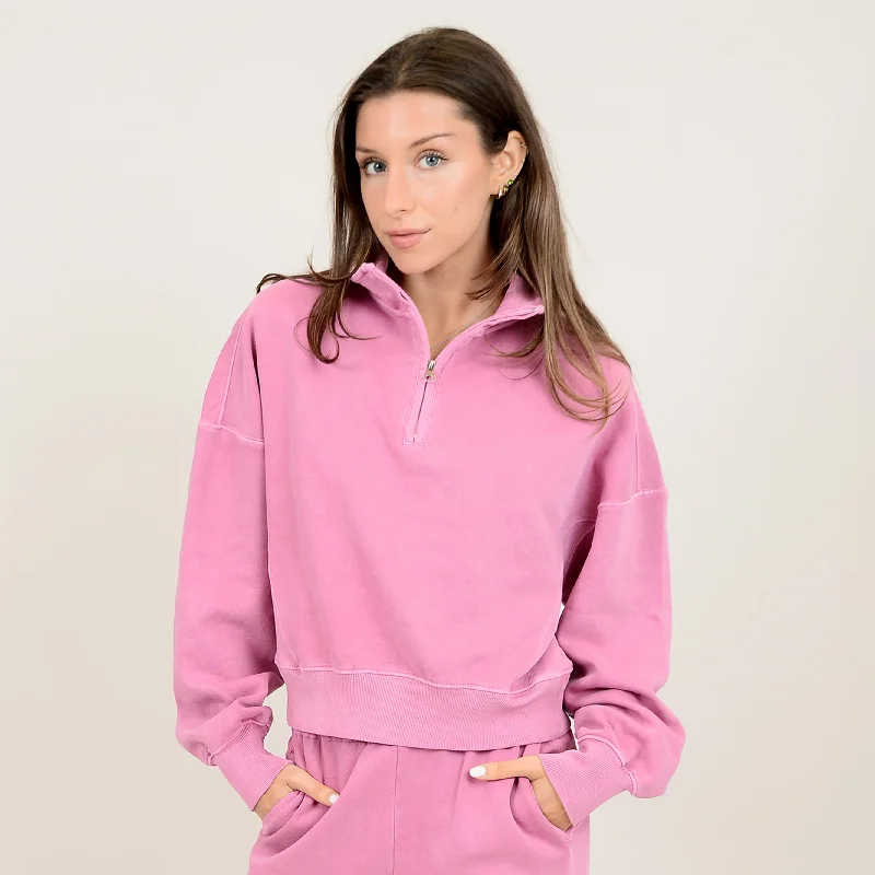 Mailyn Fleece 1/2 Zip Sweatshirt