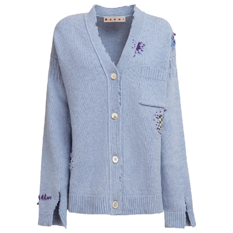 Mending Patch Cardigan