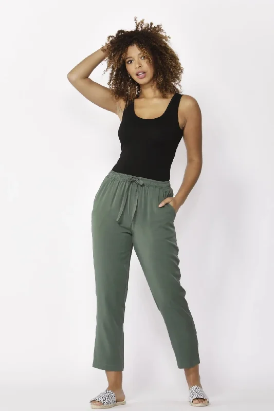 BETTY BASICS - Jackson pant - Forest green! 8