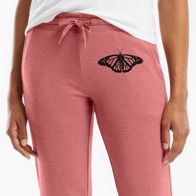 Danaus plexippus - Monarch Butterfly - Women's Cali Wave Jogger Sweatpants