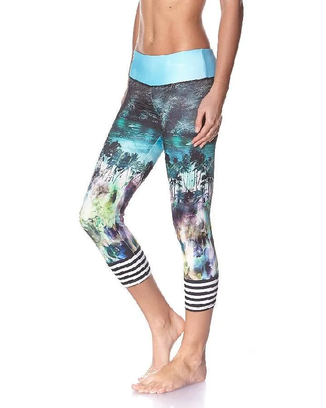 Onzie Hot Yoga Graphic Capri 241