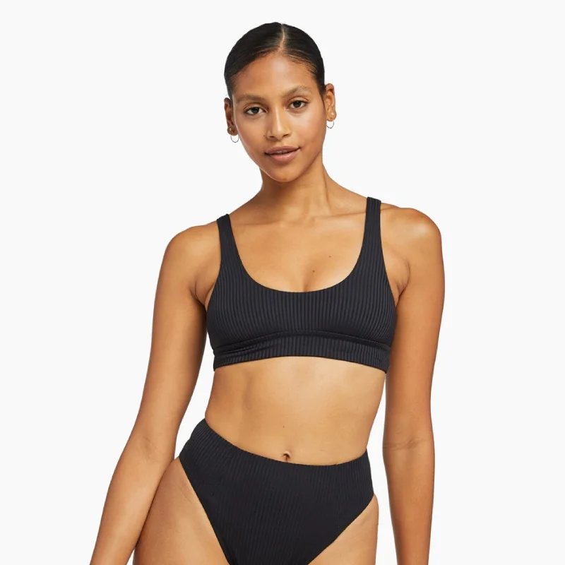 Sienna Eco Rib Top (Black)