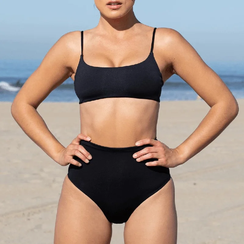 Hi Tide Bottoms (Jet Black)