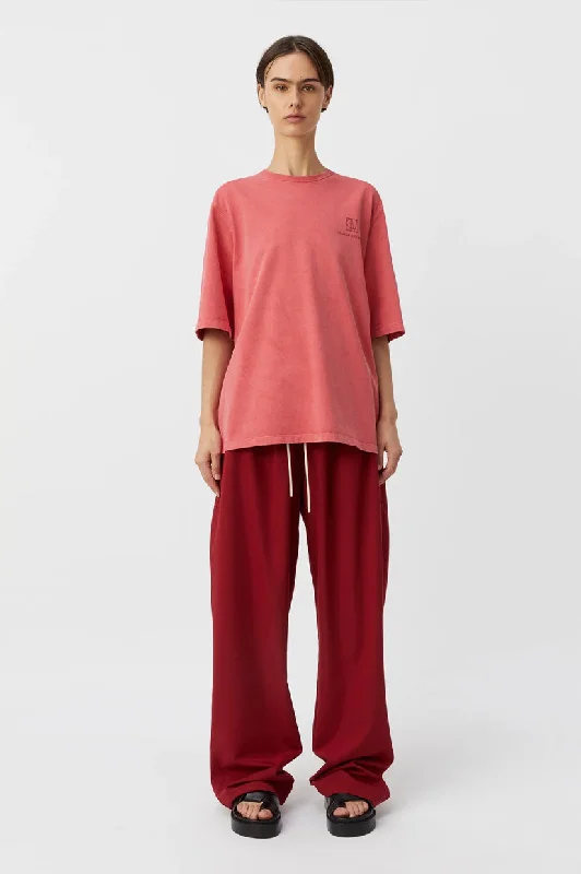 Camilla and Marc Briar Tee - Deep Red