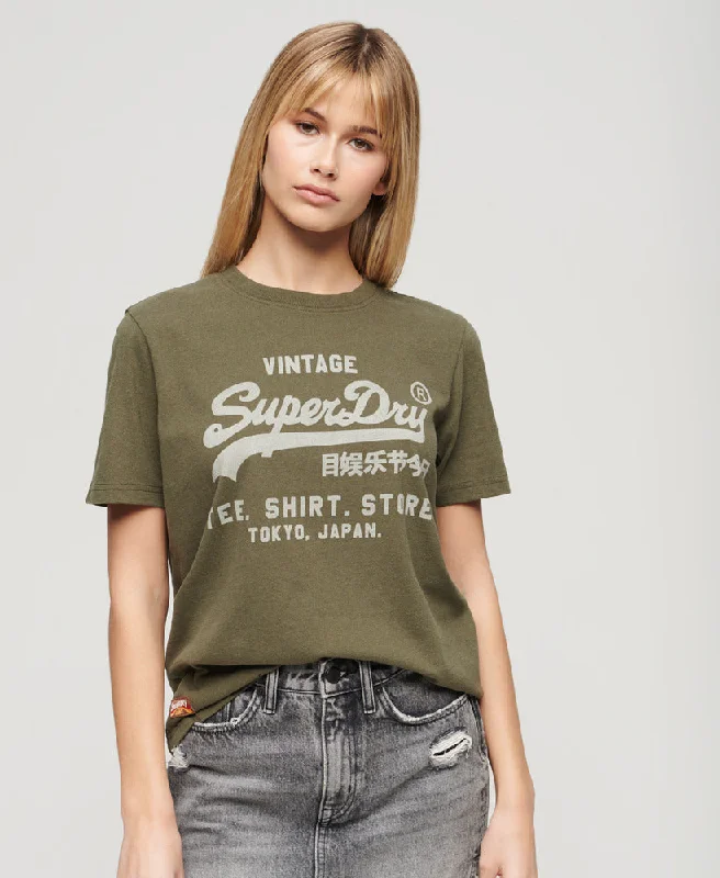 Vintage Logo Heritage Relaxed T-Shirt | Khaki Marle