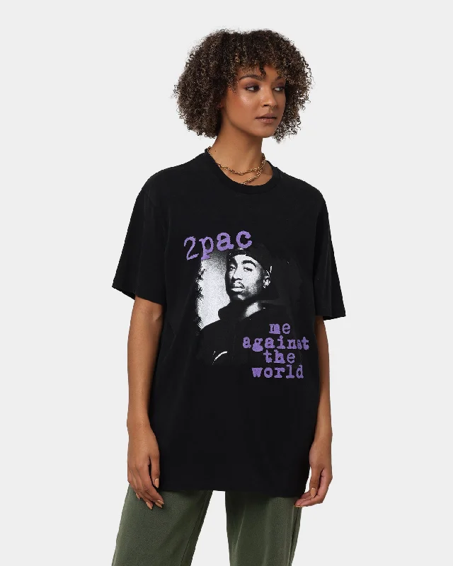 TUPAC Against The World Vintage T-Shirt Black