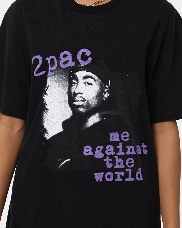 TUPAC Against The World Vintage T-Shirt Black