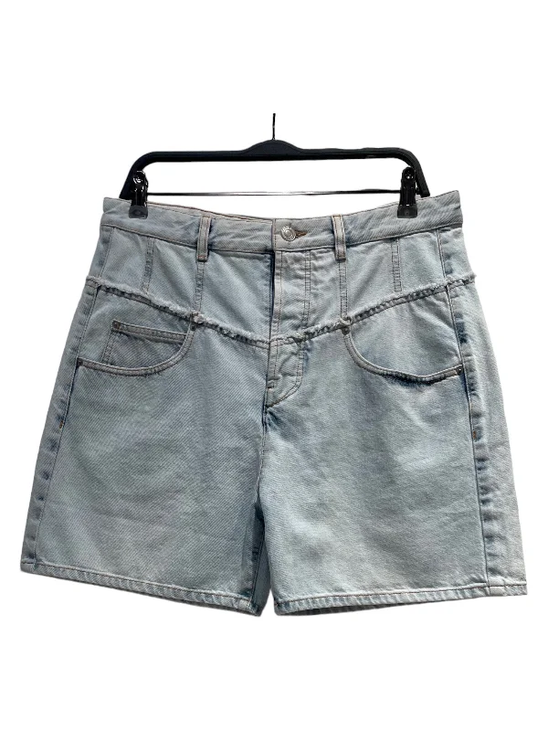 ISABEL MARANT/Shorts/42/Denim/IDG/ORETA CONTRAST STICH