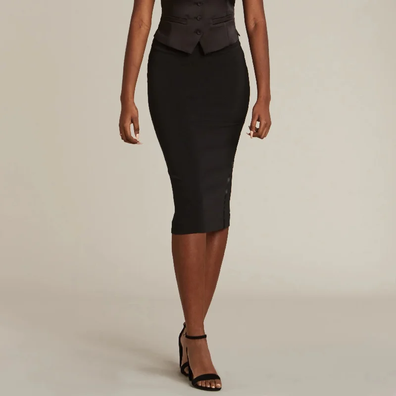 Black Pencil Skirt