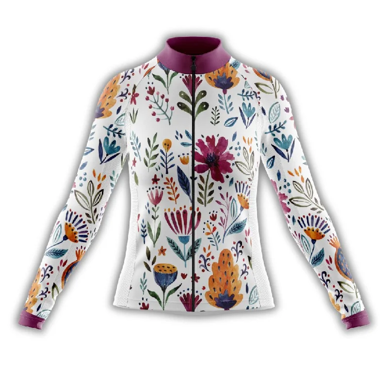 NEW! Garden Art | Women's Long Sleeve Cycling Jersey