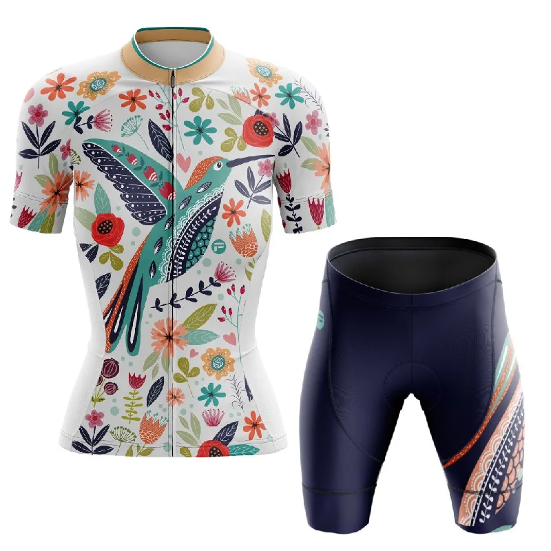 My Happy Hummingbird | Frelsi Short Sleeve Cycling Set