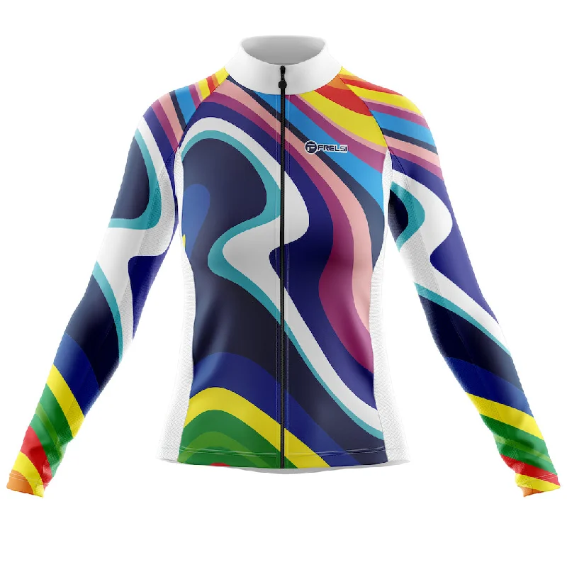 Rainbow Sprinter | Women's Long Sleeve Cycling Jersey